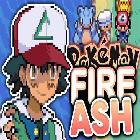 Pokemon Fire Ash Version .